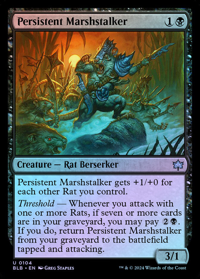 Persistent Marshstalker - Foil