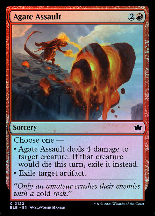 Agate Assault - Foil