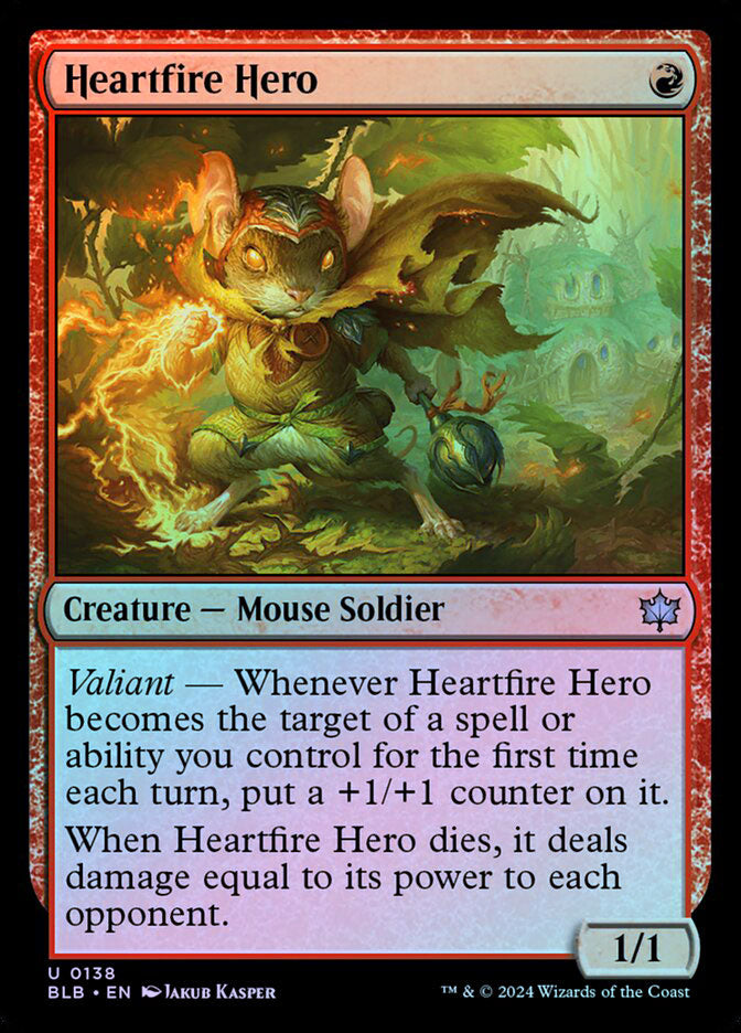 Heartfire Hero - Foil