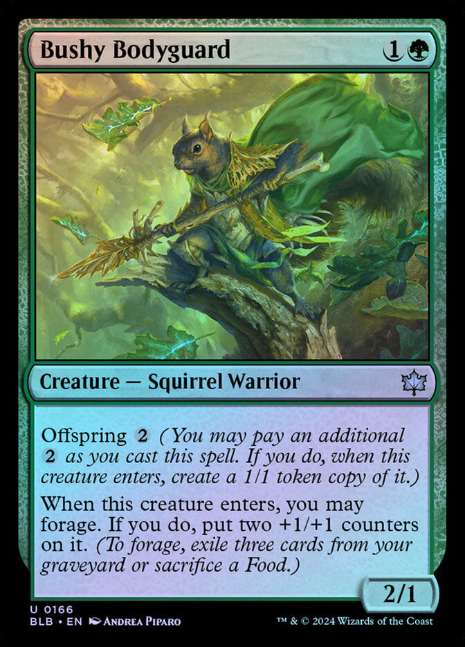 Bushy Bodyguard - Foil