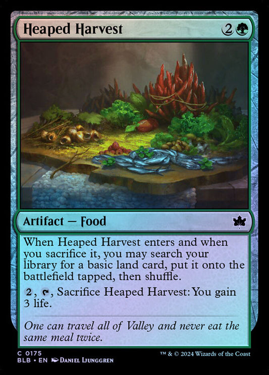 Heaped Harvest - Foil