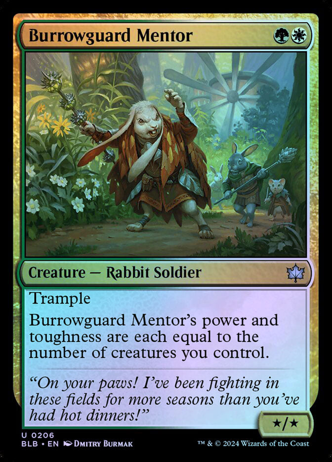 Burrowguard Mentor - Foil