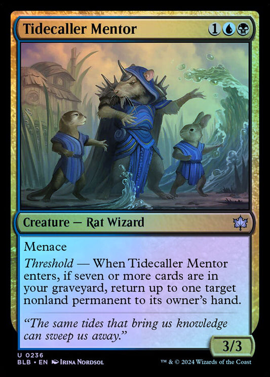 Tidecaller Mentor - Foil