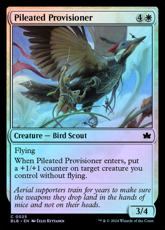 Pileated Provisioner - Foil