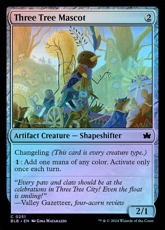 Three Tree Mascot - Foil