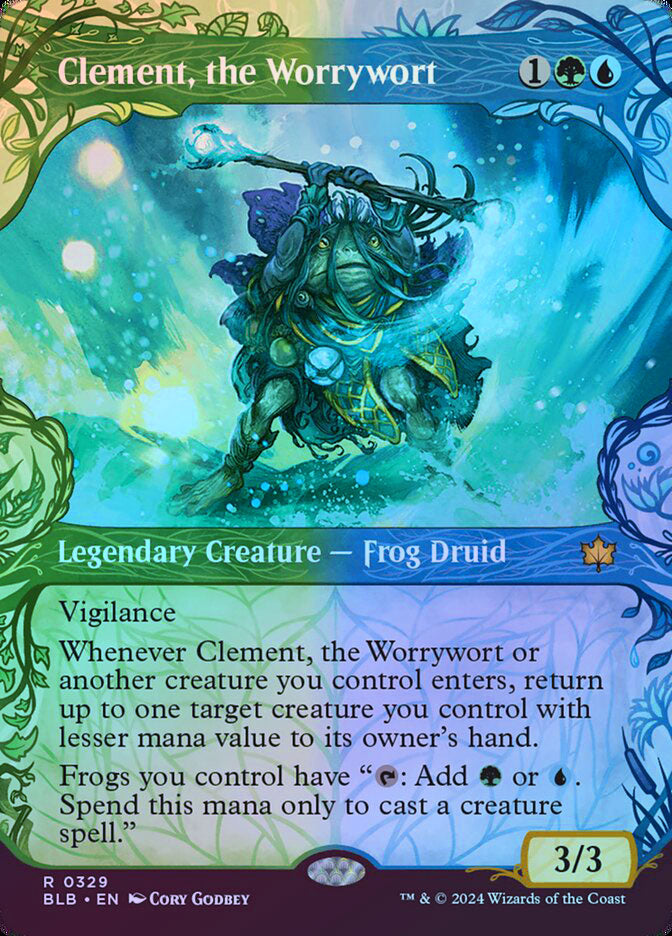 Clement, the Worrywort (Showcase) - Foil