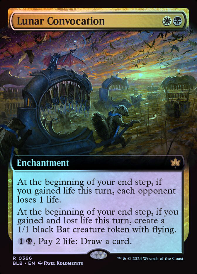 Lunar Convocation (Extended Art) - Foil