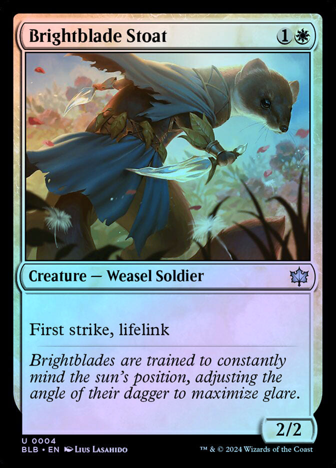 Brightblade Stoat - Foil