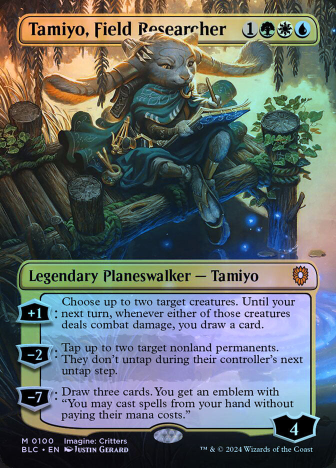 Tamiyo, Field Researcher (Borderless) - Foil