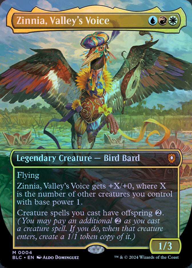 Zinnia, Valley's Voice - Foil