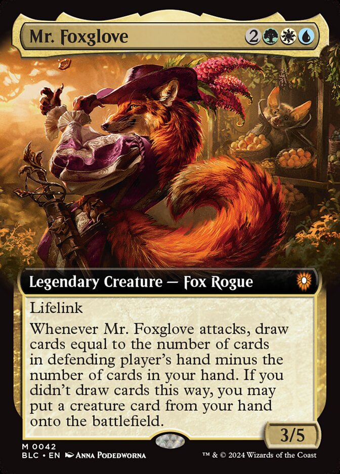 Mr. Foxglove (Extended Art)