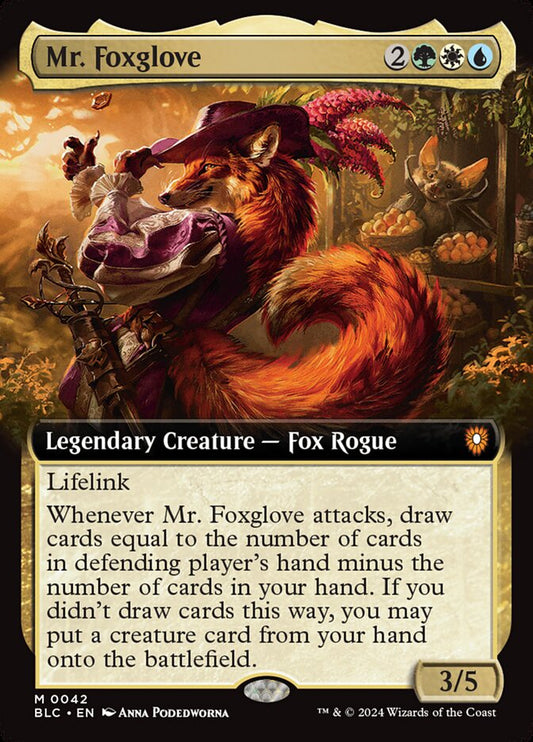 Mr. Foxglove (Extended Art)