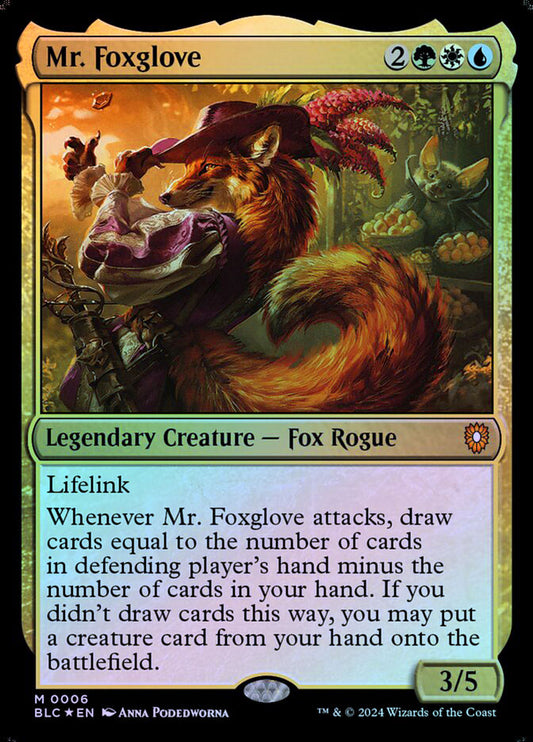 Mr. Foxglove - Foil