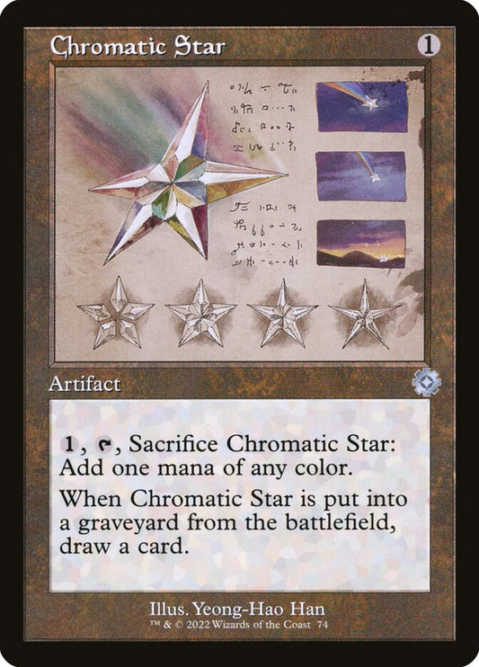 Chromatic Star (Retro Schematic)