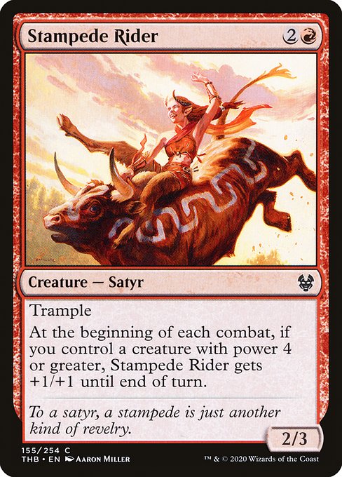 Stampede Rider - Theros Beyond Death