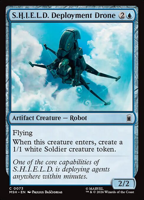 S.H.I.E.L.D. Deployment Drone - Marvel Super Heroes