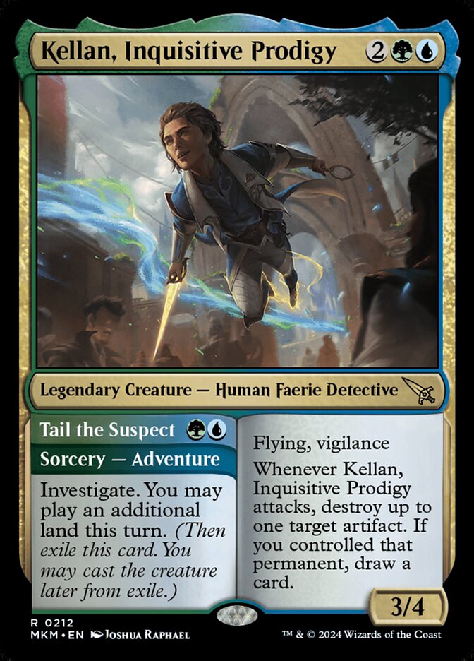 Kellan, Inquisitive Prodigy // Tail the Suspect