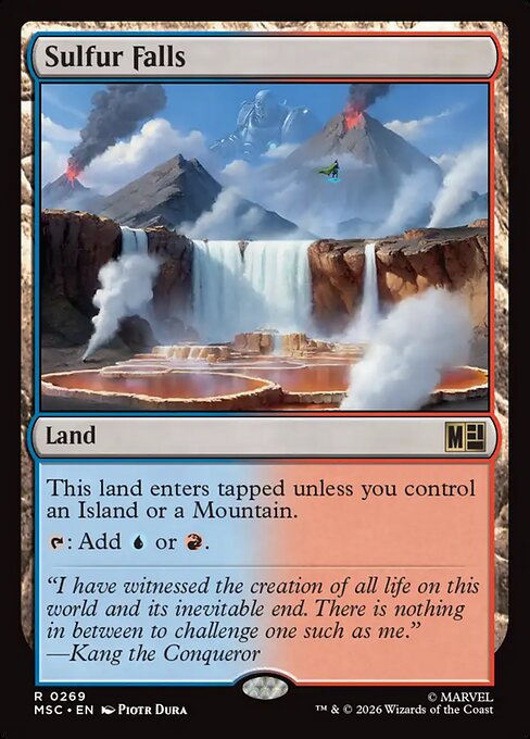Sulfur Falls - Marvel Super Heroes Commander