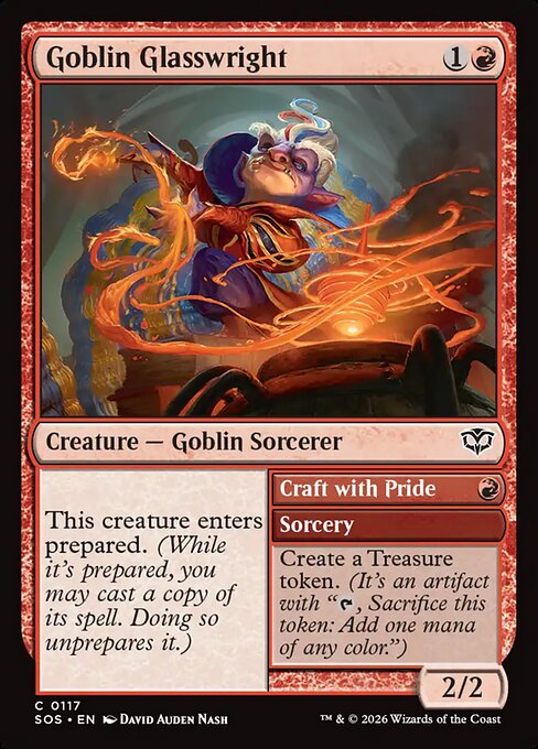 Goblin Glasswright // Craft with Pride - Secrets of Strixhaven