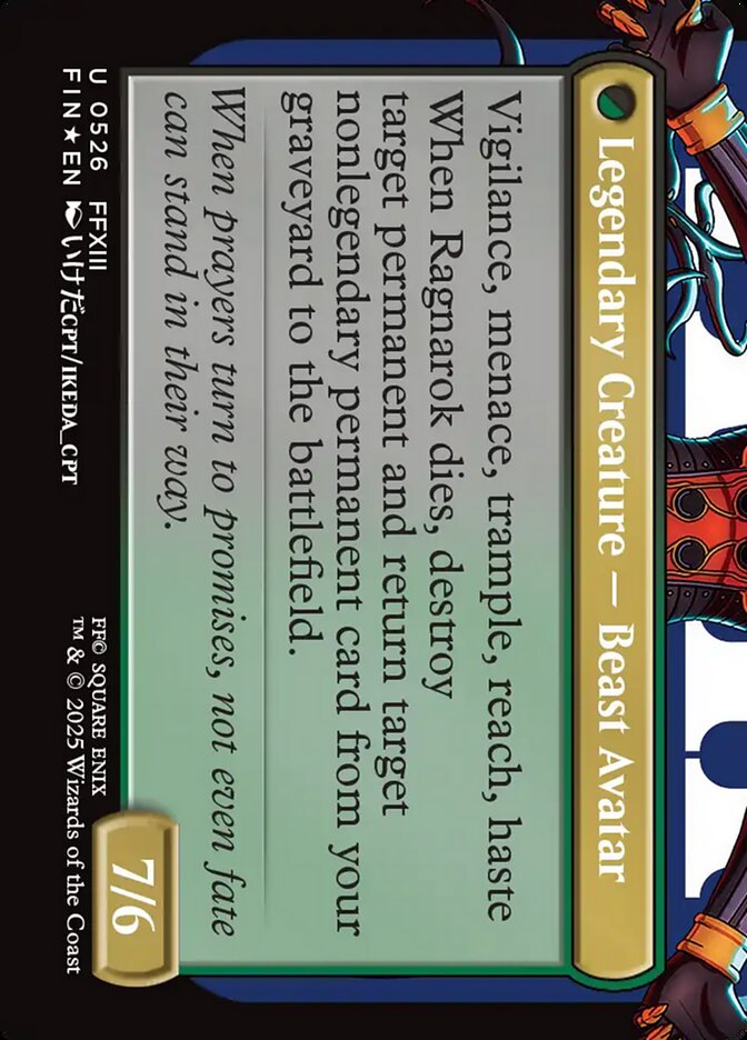 Ragnarok, Divine Deliverance (Borderless) 