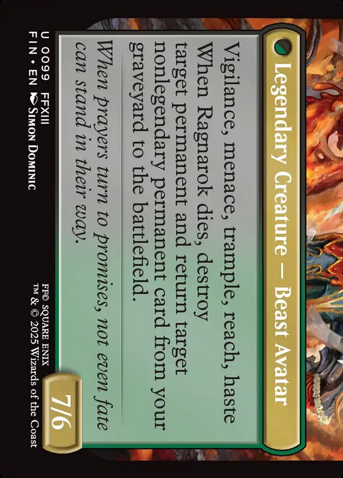 Ragnarok, Divine Deliverance