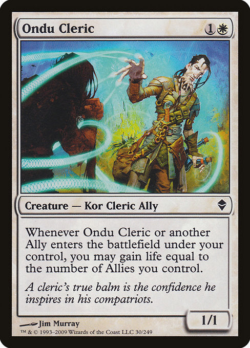 Ondu Cleric - Zendikar