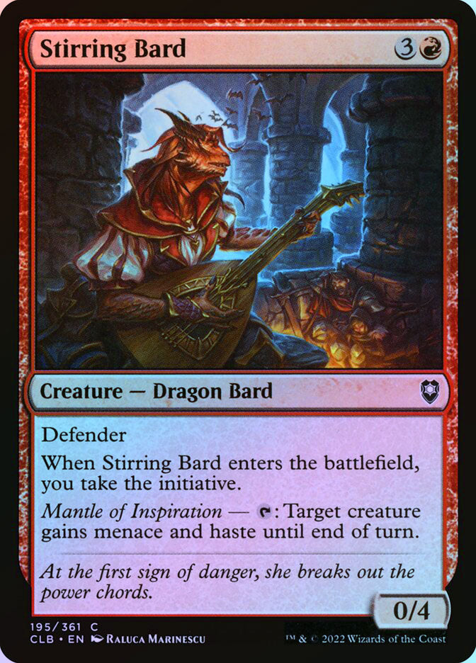 Stirring Bard - Foil