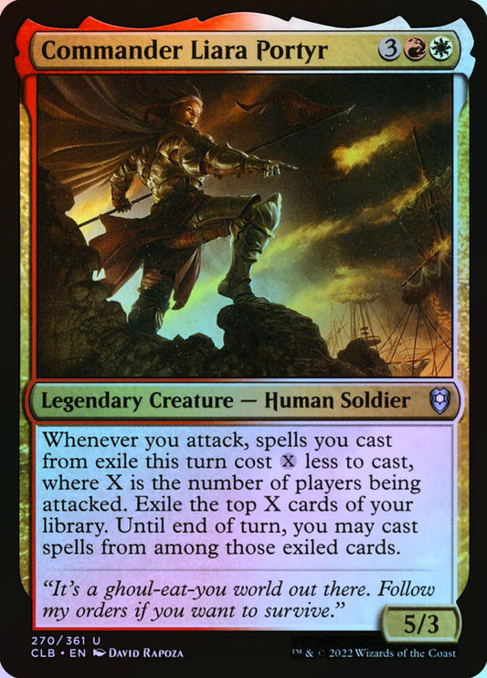 Commander Liara Portyr - Foil