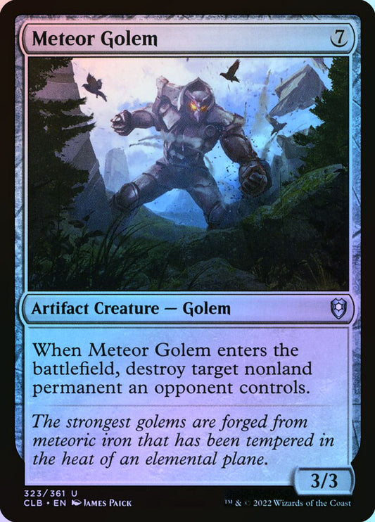 Meteor Golem - Foil