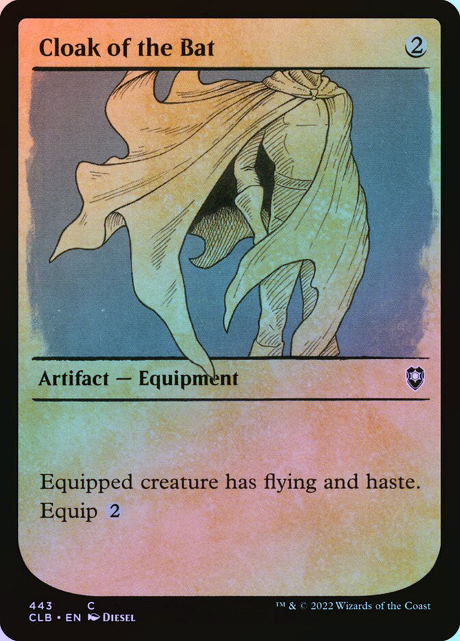 Cloak of the Bat (Showcase) - Foil