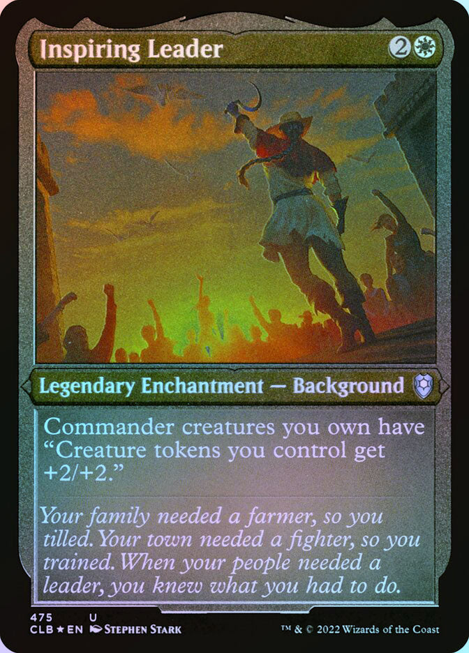 Inspiring Leader - Foil Etched