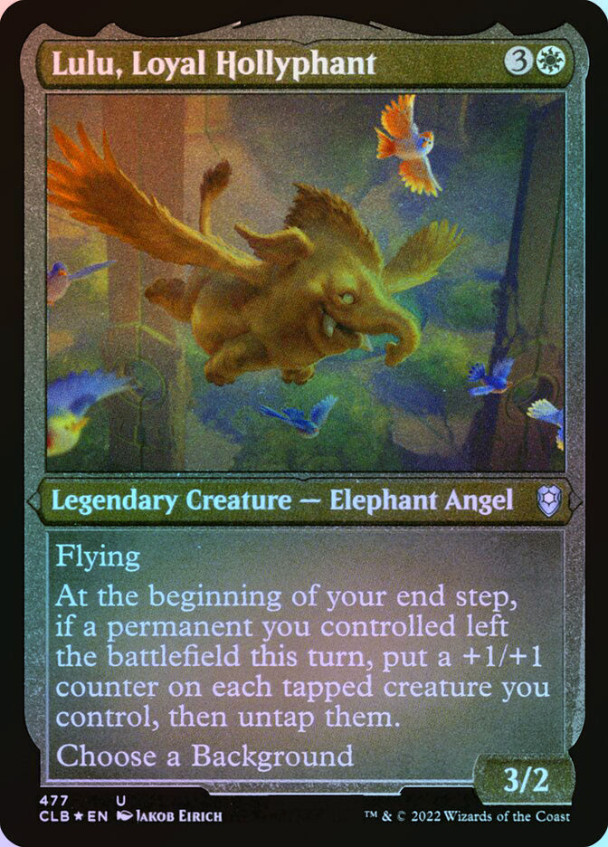 Lulu, Loyal Hollyphant - Foil Etched