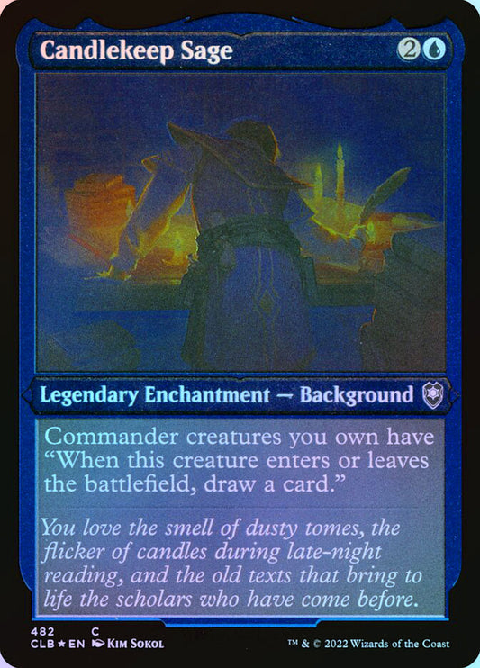 Candlekeep Sage - Foil Etched