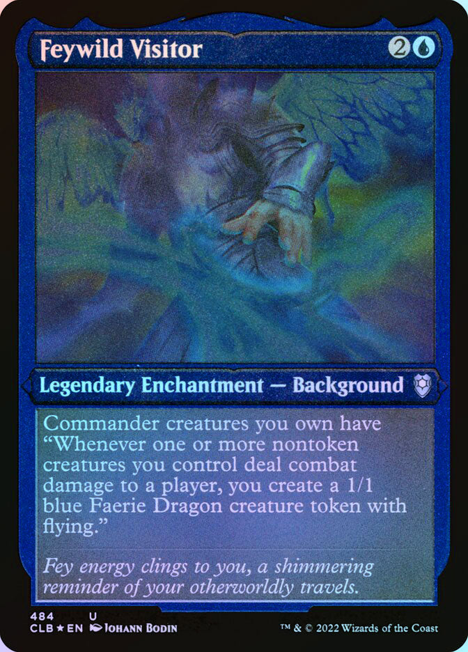 Feywild Visitor - Foil Etched