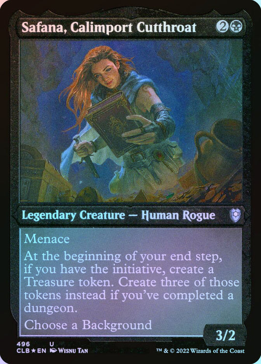 Safana, Calimport Cutthroat - Foil Etched