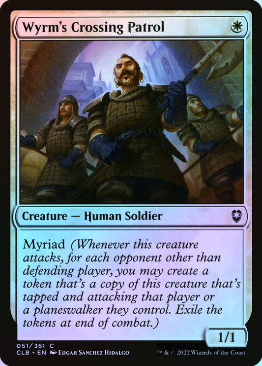 Wyrm's Crossing Patrol - Foil