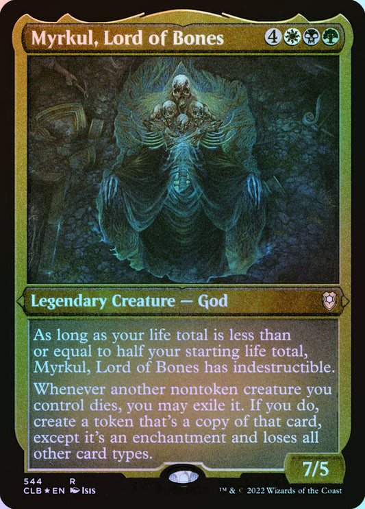 Myrkul, Lord of Bones - Foil Etched