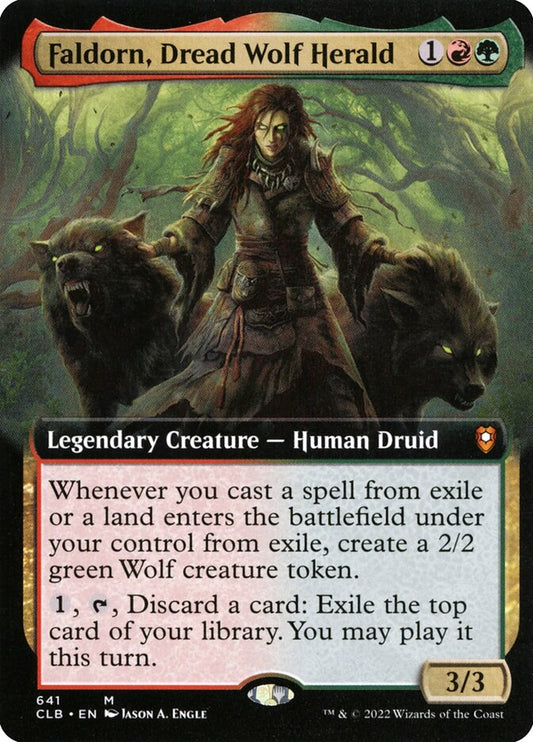 Faldorn, Dread Wolf Herald - Extended Art