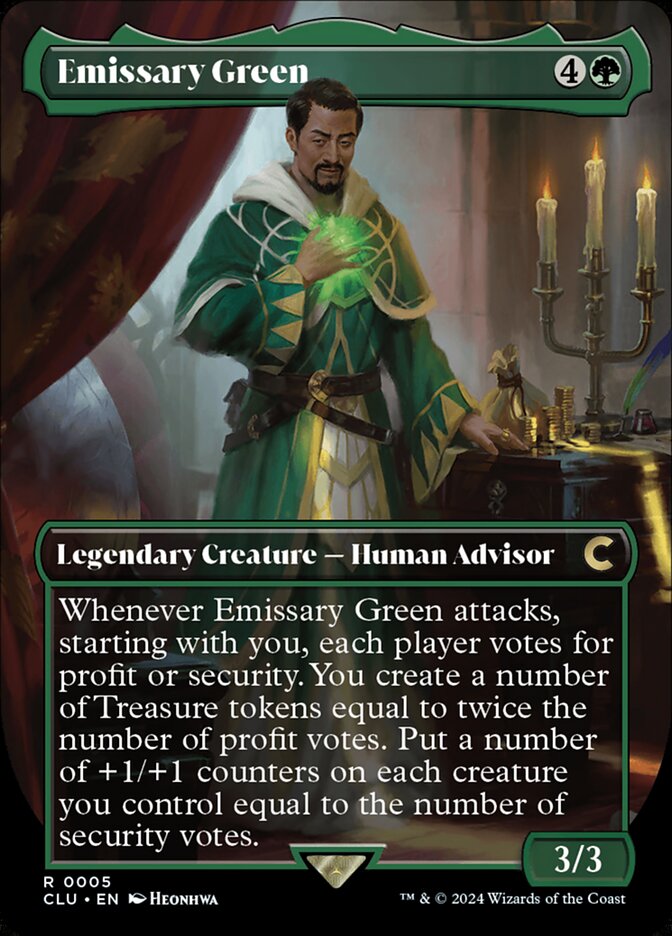 Emissary Green (Borderless)