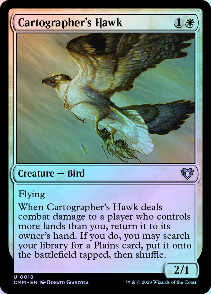 Cartographer's Hawk - Foil