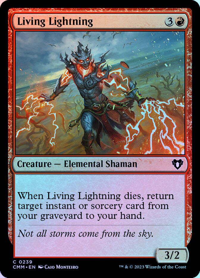 Living Lightning - Foil