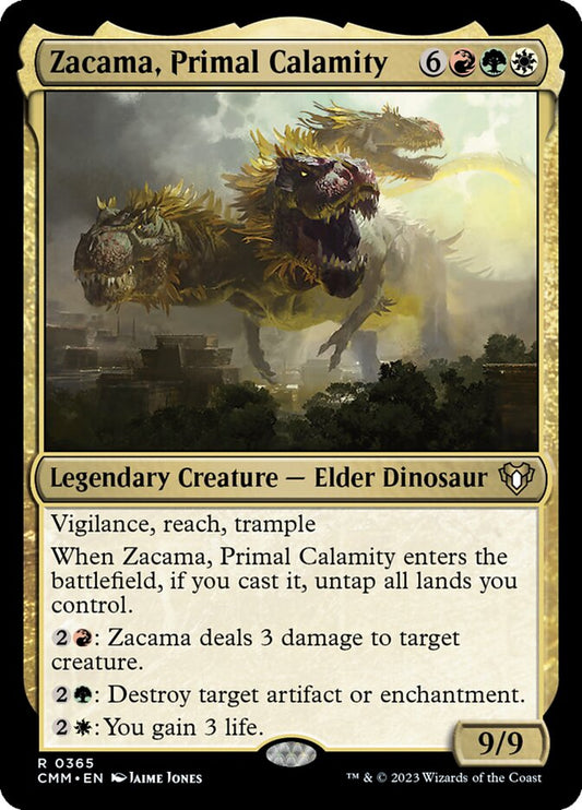 Zacama, Primal Calamity