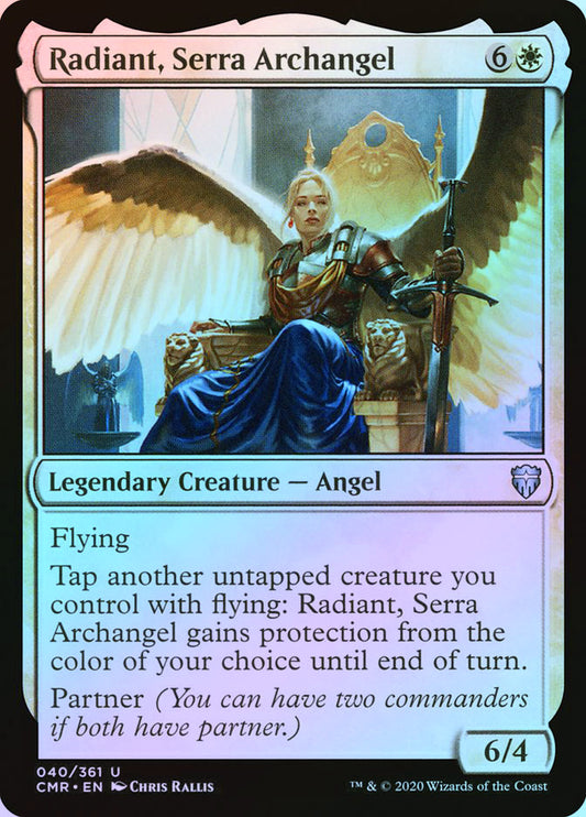 Radiant, Serra Archangel - Foil