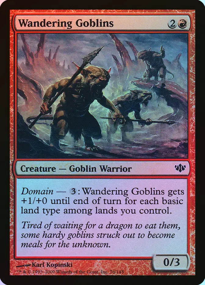 Wandering Goblins - Foil