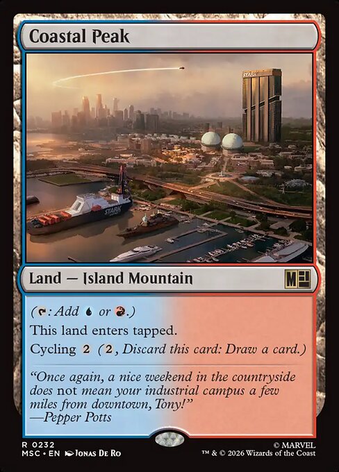 Coastal Peak - Marvel Super Heroes Commander