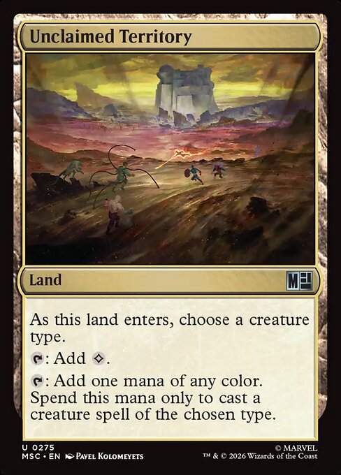 Unclaimed Territory - Marvel Super Heroes Commander