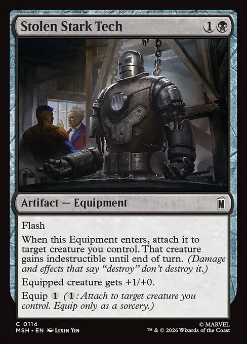 Stolen Stark Tech - Marvel Super Heroes