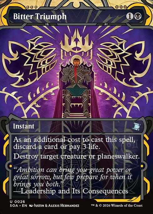 Bitter Triumph - Secrets of Strixhaven Mystical Archive