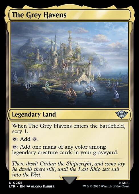 The Grey Havens - The Lord of the Rings: Tales of Middle-earth