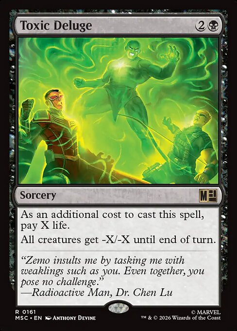 Toxic Deluge - Marvel Super Heroes Commander